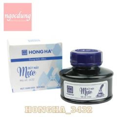 HONGHA-NBV6: Mực Bút Máy Hồng Hà Xanh 3432