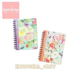 HONGHA-NGS2: Sổ lò xo Scent A5 200 trang ĐL 70g/m2, 5q/lốc 4157