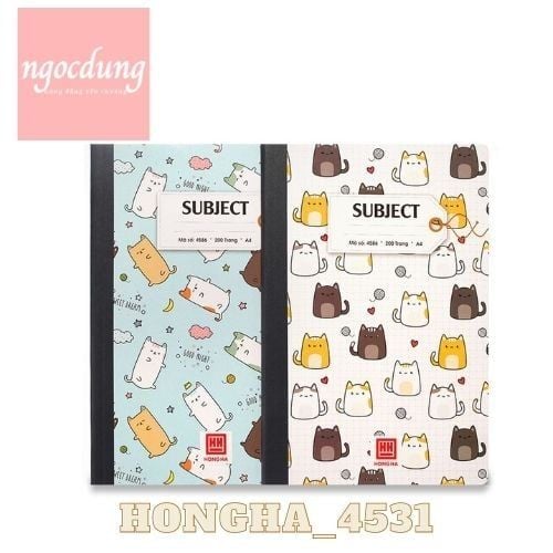 HONGHA-NGS4: Sổ Giáo Án Patterns A4 260tr 4531, 4587 (40q/Th)