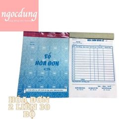 NHAYEN-NVPPK1: Hóa Đơn bán lẻ 2 liên - 30 bộ