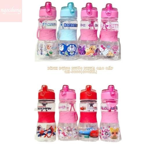 QUANGHUY-NHS7: Bình đựng nước Nhựa Cao Cấp (400ml) QH3688