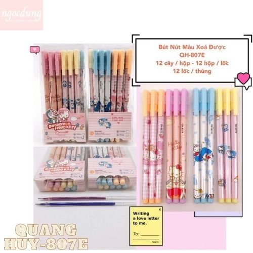 QUANGHUY-NBV6: Bút đầu xóa QH807E New