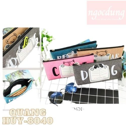 QUANGHUY-NHS8: Bóp Vải Quang Huy QH8040