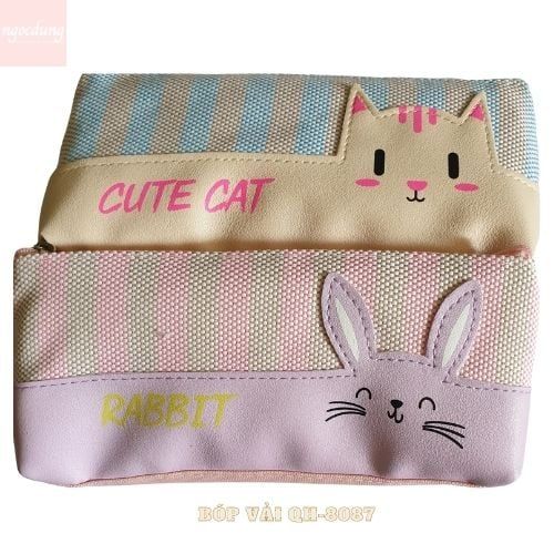 QUANGHUY-NHS8: Bóp Vải Quang Huy QH8087
