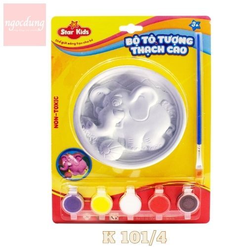 RSTAR-NDC4: Bộ Tô Tượng Con Voi K101/4 Rstar