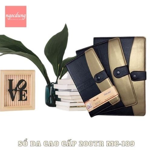 MINHCHAU-NGS1: Sổ Da Cao Cấp T189 MC (30Q/T)