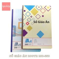 MINHCHAU-NGS4: Sổ Giáo Án 200tr MC553 (50Q/T)