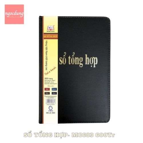 MINHCHAU-NGS3: Sổ Tổng Hợp 683 MC 600TR (30Q/T)