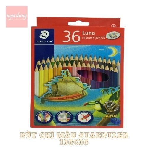 STAEDTLER-NBV4: Bút Chì 36 Màu 136 C36 Steadler
