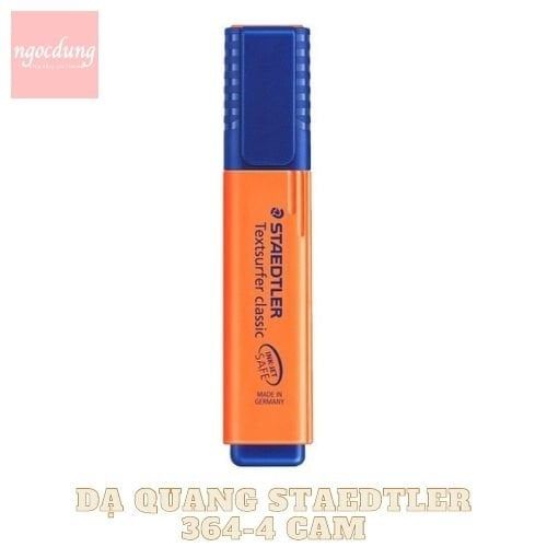 STAEDTLER-NBV2: Dạ Quang 364-4 CAM  STAEDTLER