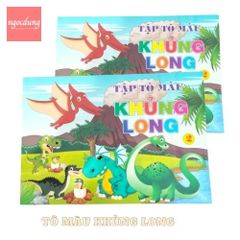 TOCHU-NTV4: Tập Tô Màu KHỦNG LONG