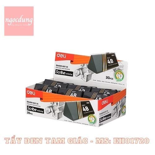 DELI-NHS16: Tẩy đen tam giác EH01720