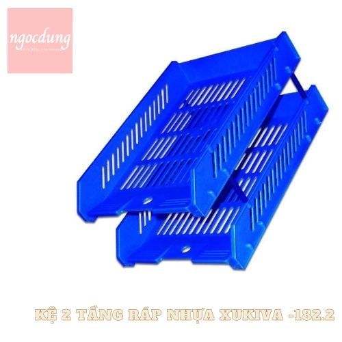 XUKIVA-NVP3: Kệ 2 Tầng Ráp Nhựa 182.2 Xukiva