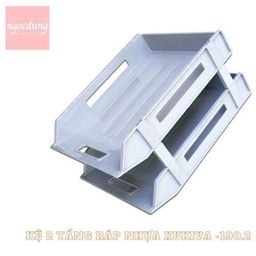 XUKIVA-NVP3: Kệ 2 tầng ráp nhựa 190.2 Xukiva