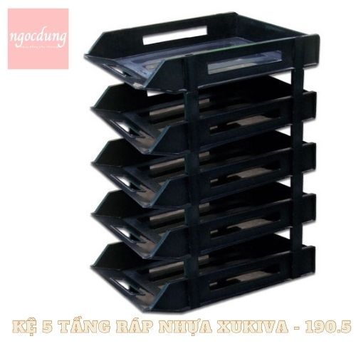 XUKIVA-NVP3: Kệ 5 Tầng Ráp nhựa 190.5 xukiva