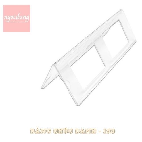XUKIVA-NHS15: Bảng chức danh 8x24 No193