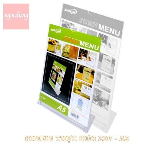 XUKIVA-NVPPK1: Menu Nghiêng A5 - XUKIVA 207