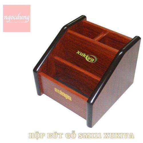 XUKIVA-NVP3: Hộp Bút Gỗ SM111 Xukiva