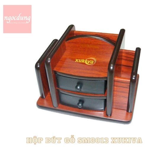 XUKIVA-NVP3: Hộp Bút Gỗ SM8013