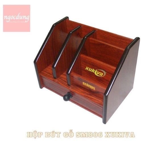 XUKIVA-NVP3: Hộp Bút Gỗ SM806 Xukiva