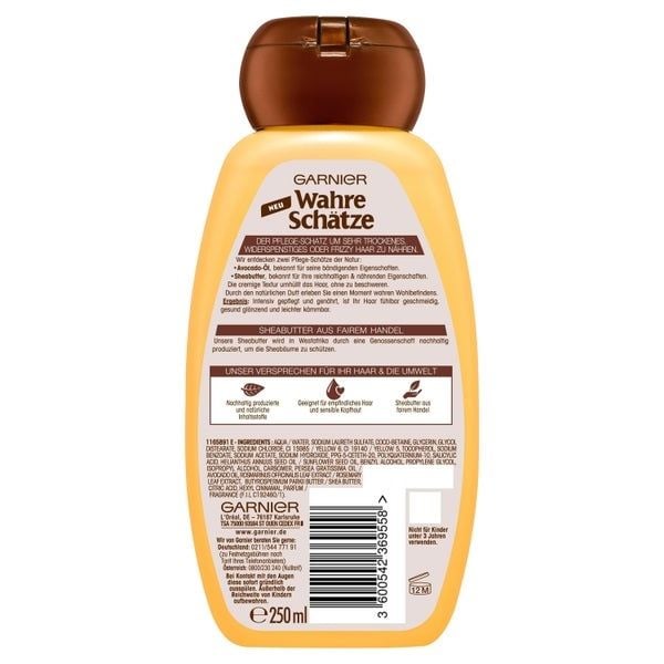  DẦU GỘI GARNIER BƠ 