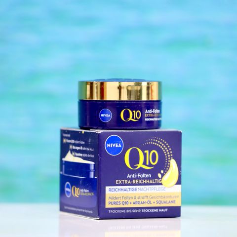  Kem dưỡng da Nivea Q10 ban đêm hộp 50ml 