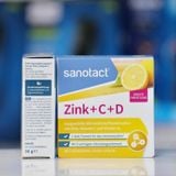  Viên ngậm SANOTACT Zink+C +D3, hộp 20 viên 