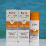  Kem chống nắng Eucerin Photoaging Control tinted Sun gel - cream Medium, 50ml 