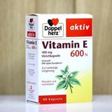  Viên uống VITAMIN E 600N DOPPEL HERZ, hộp 60 viên 