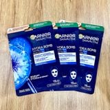  Mặt nạ giấy dưỡng ẩm phục hồi da ban đêm Garnier PureActive Hydrabomb - 1 miếng 