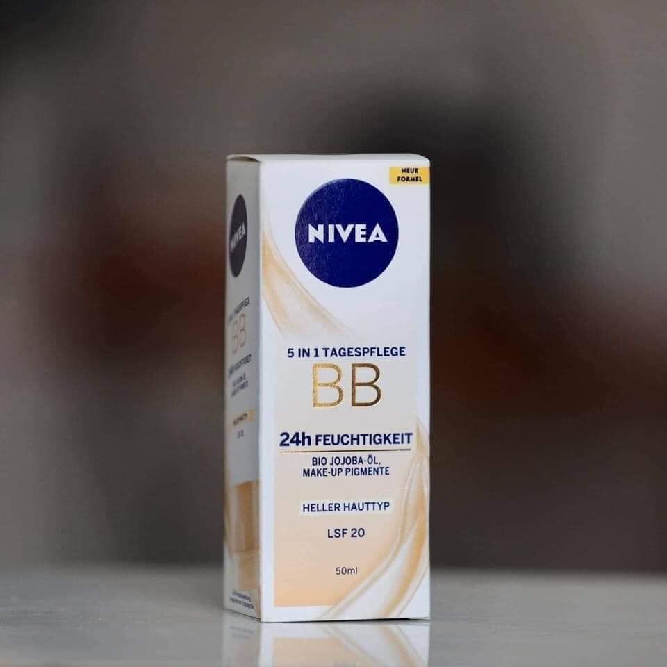  Kem nền Nivea BB cream 5 in1 hộp 50ml 