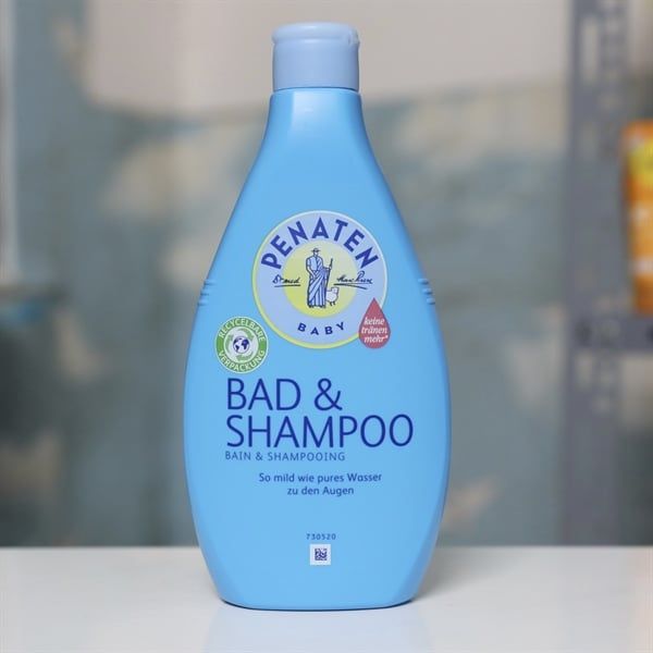  Sữa Tắm Gội Penaten Bad & Shampoo, 400 ml 