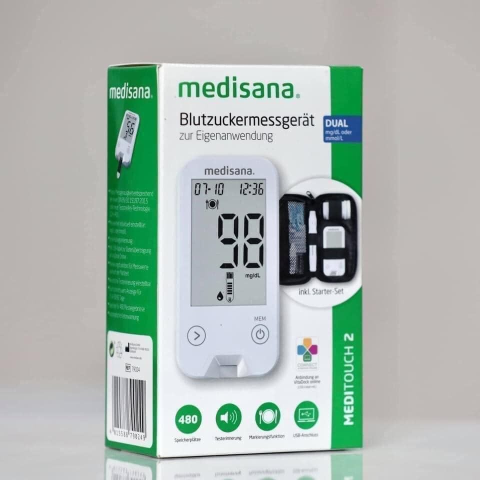  [Made in Germany] Máy đo đường huyết Medisana 