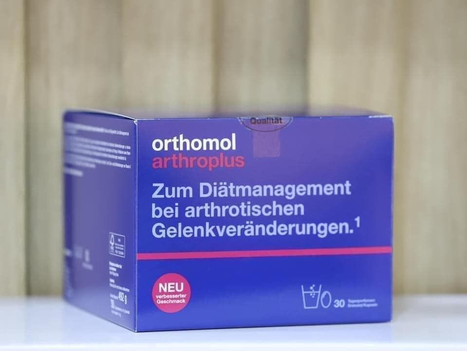  THUỐC TĂNG CƯỜNG TÁI TẠO SỤN KHỚP ORTHOMOL ARTHROPLUS, Hộp 30 gói 