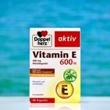  Viên uống VITAMIN E 600N DOPPEL HERZ, hộp 60 viên 