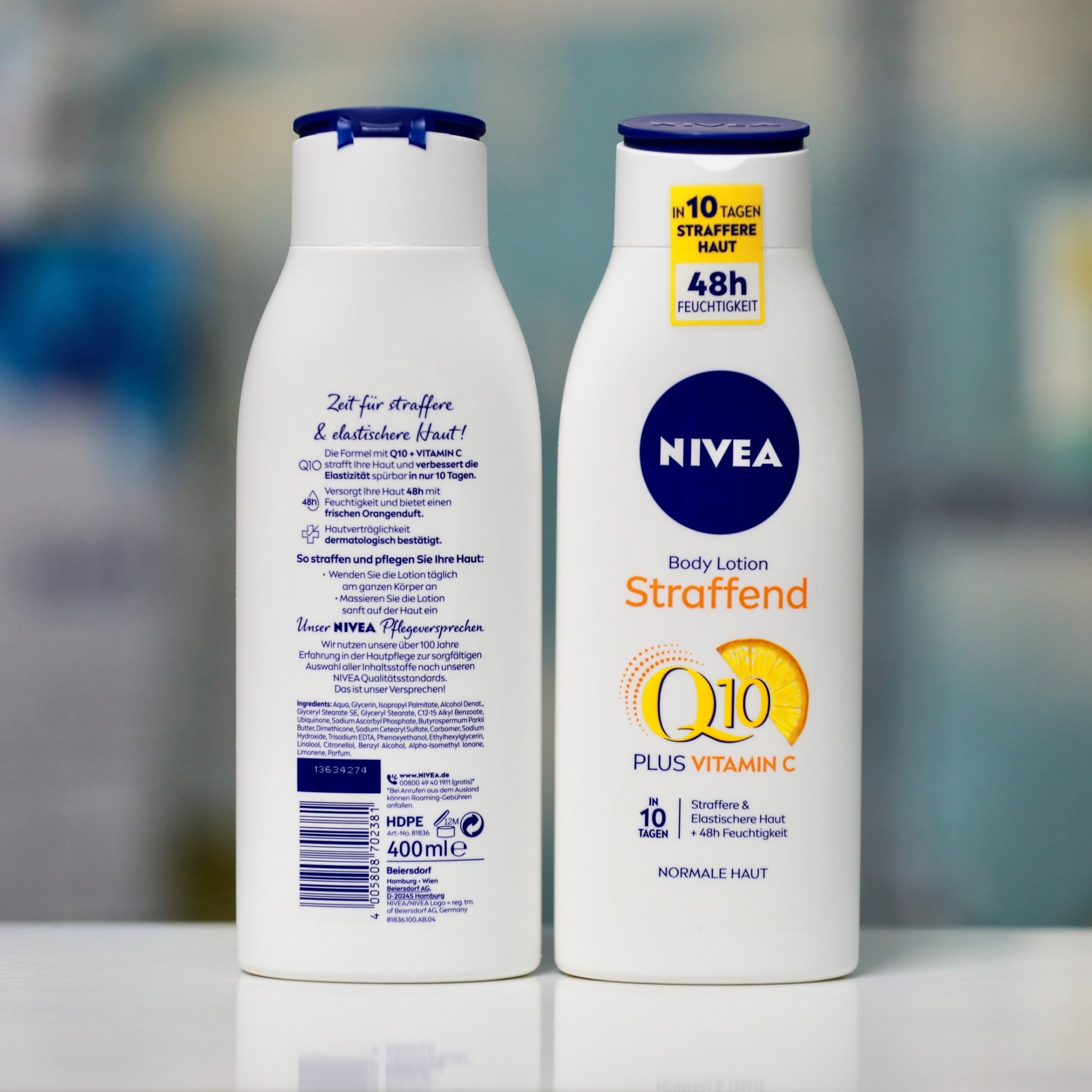  Sữa Dưỡng Thể Nivea Body Lotion Q10 Cho Da Thường, 400ml 