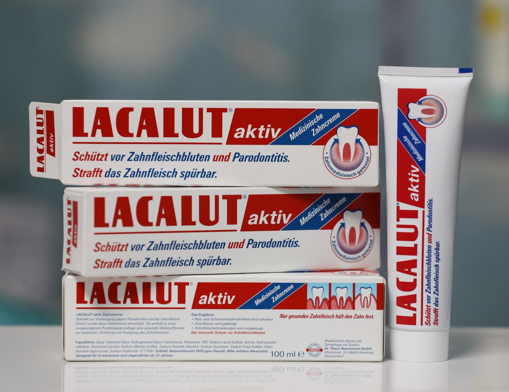  Kem đánh răng Lacalut hộp giấy 75 ml 