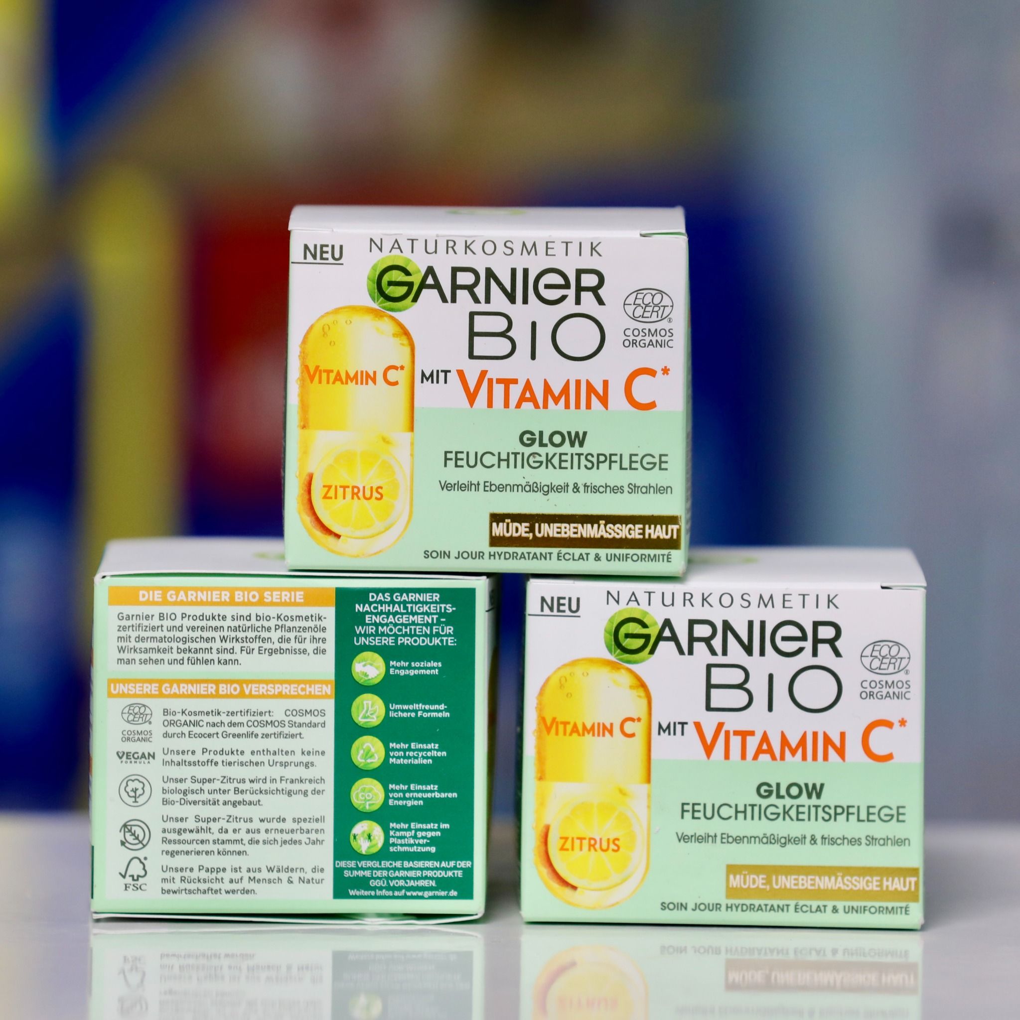  Kem dưỡng Garnier Bio Vitamin C, hộp 50ml 