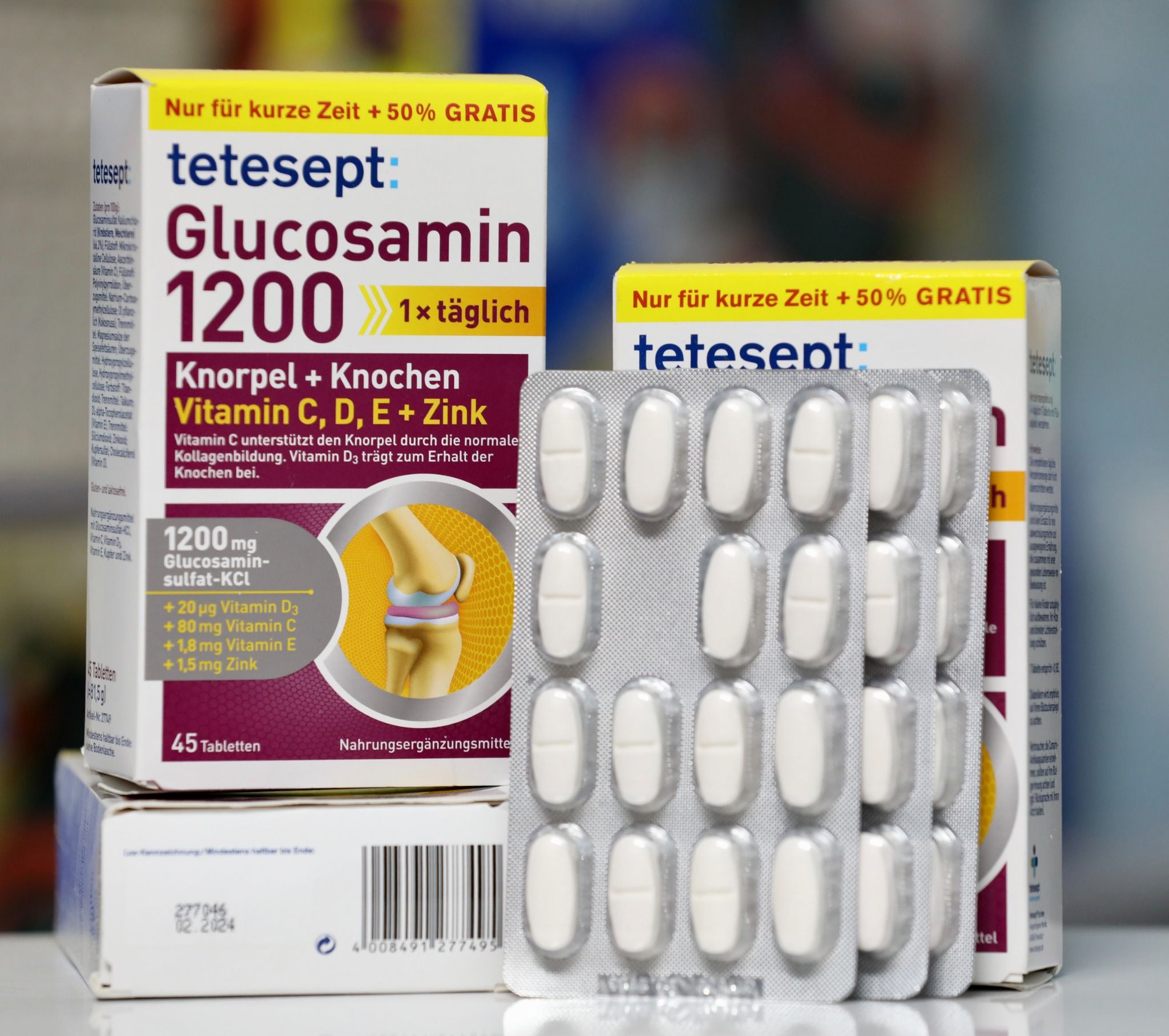  Thuốc Glucosamin 1200 tetesept hộp 30 viên 