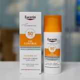  Kem Chống Nắng Kiểm Soát Dầu Eucerin Cho Da Nhờn, Da Mụn Chỉ Số Chống Nắng SPF50+ 