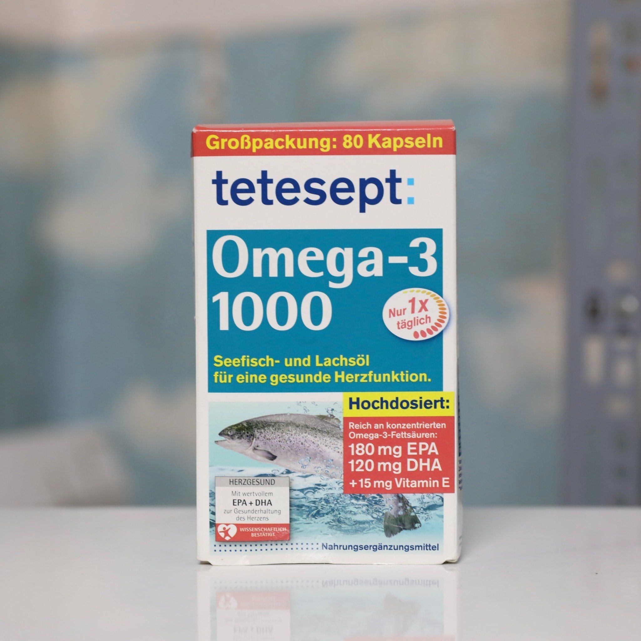  Viên uống Omega -3 Lachsol 1000 Tetesept của Đức 