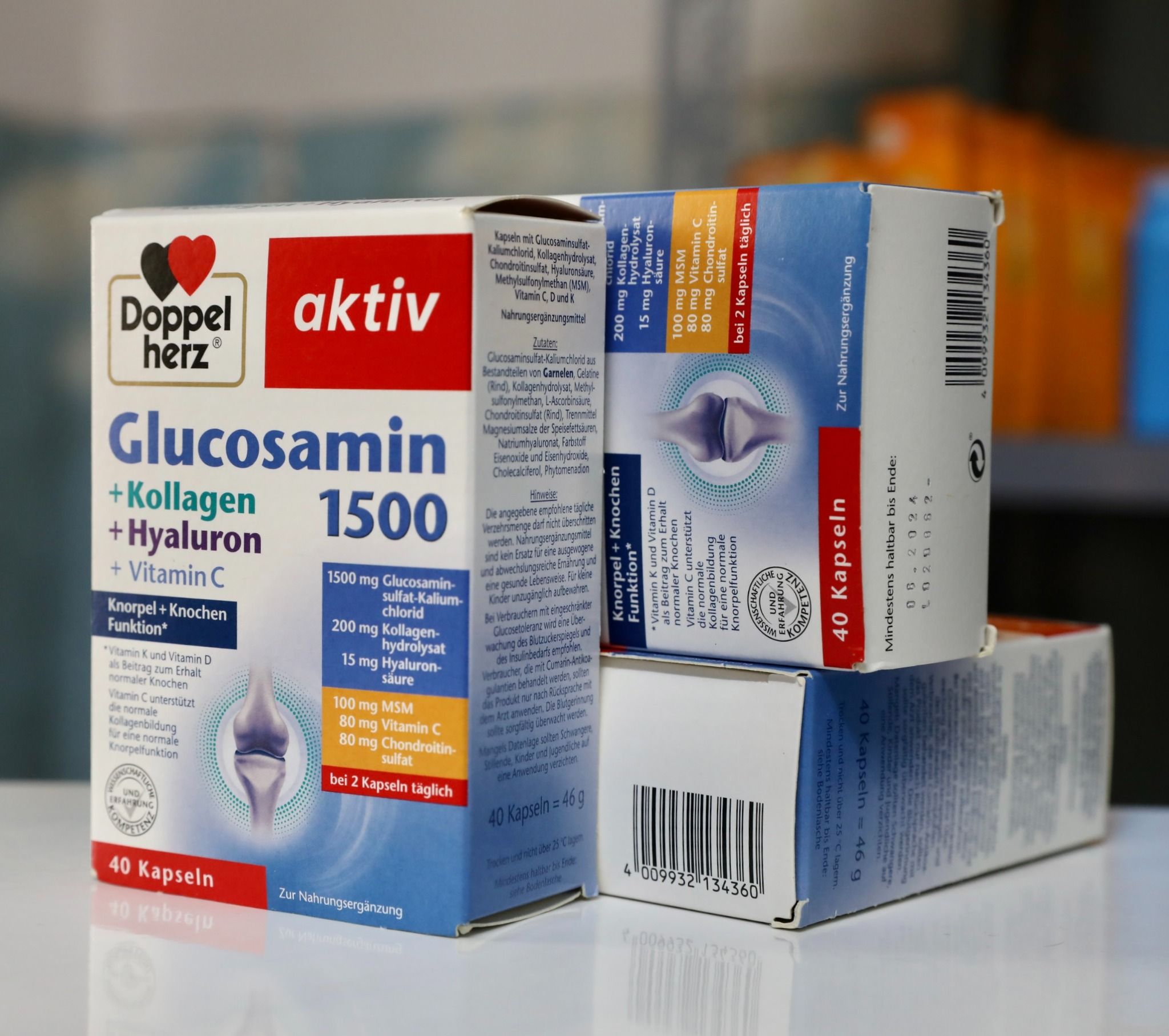  Viên uống xương khớp Glucosamin 1500 của hãng Doppelherz hộp 40 viên 
