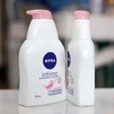  Dung dịch vệ sinh phụ nữ Nivea intimo nắp hồng 250 ml 