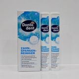  Viên vệ sinh khay niềng răng, dụng cụ cố định hàm, răng giả Dontodent, hộp 2 ống x 30 viên 