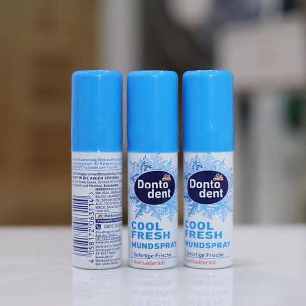  Xịt Thơm Miệng Dontodent Cool Fresh 15ml 