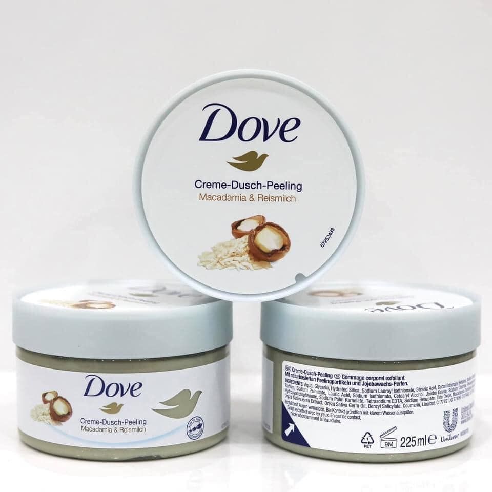  Kem Tẩy Da Chết Dove, Hàng Đức, 225ml 