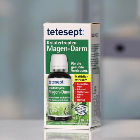  DUNG DỊCH CHỐNG ĐẦY HƠI, TRUNG HOÀ ACID DẠ DÀY VÀ KÍCH THÍCH TIÊU HOÁ TETESEPT, CHAI 50ml 