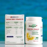  Viên uống bổ xung canxi và vitamin D3 của hãng Altapharma, hộp 300 viên 