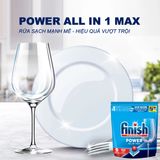  Viên Rửa Bát Finish Power All in 1 Max - Túi 100 Viên | Làm Sạch Vượt Trội, Tiết Kiệm Thời Gian 