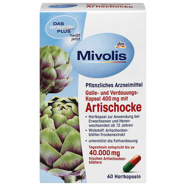  Bổ gan Artischocke 40.000 mg 